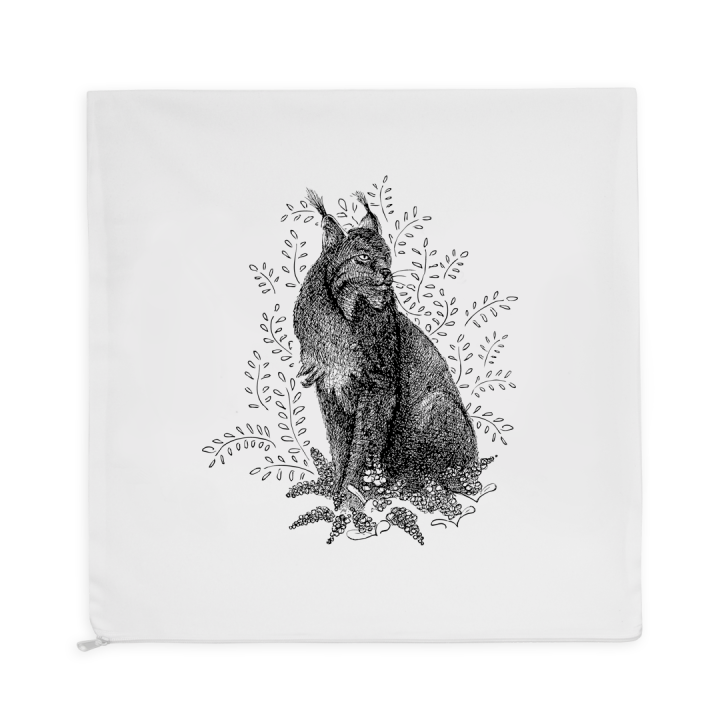 Poszewka na poduszkę z rysiem