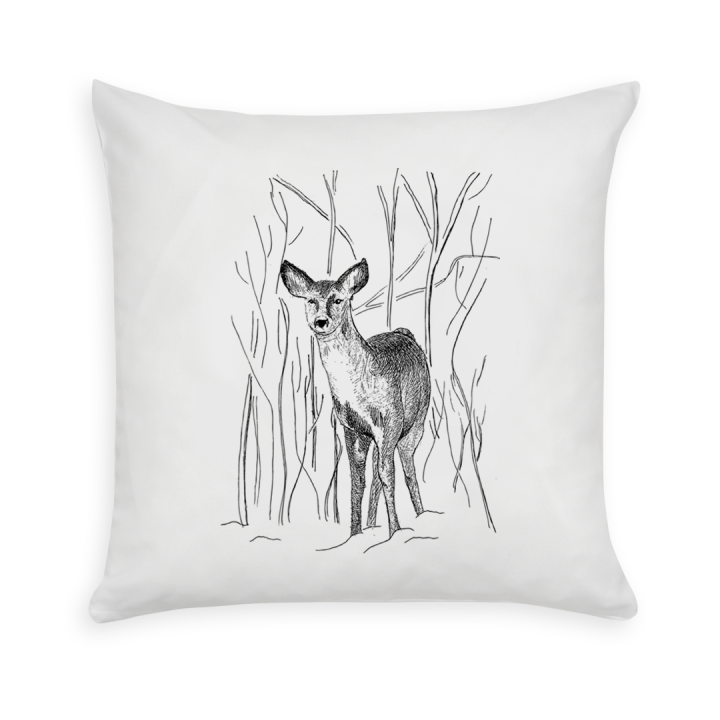 Poszewka na poduszkę z sarną
