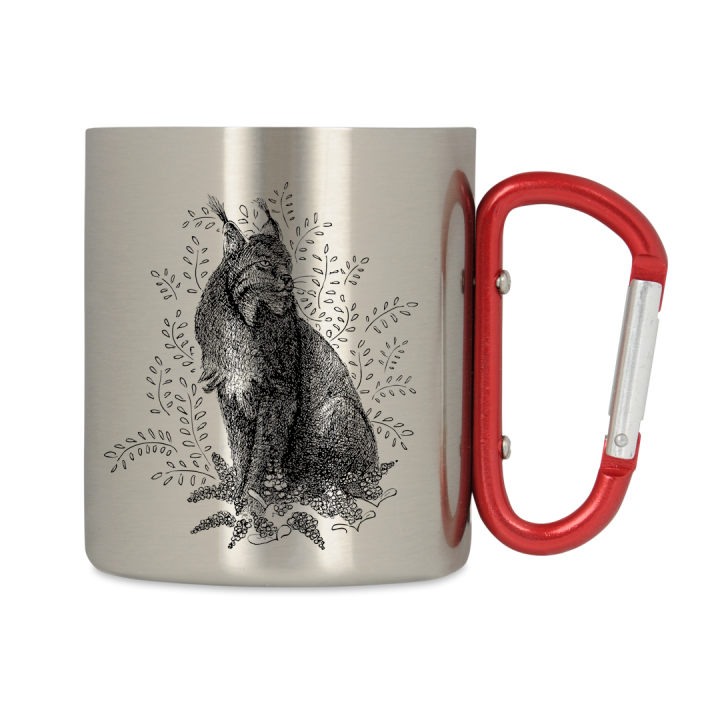 Kubek metalowy - Ryś