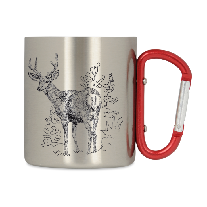 Kubek metalowy - Jelonek