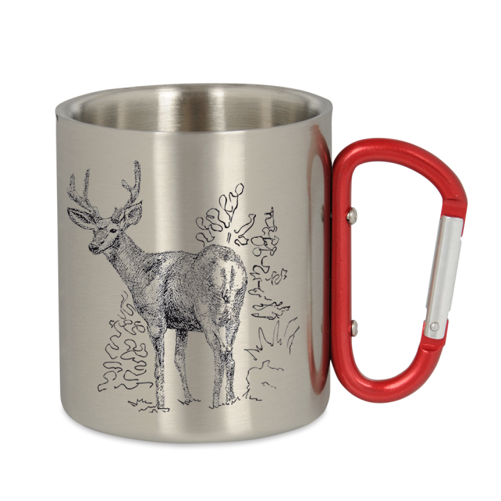 Kubek metalowy - Jelonek