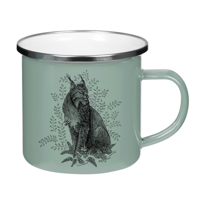 Kubek emaliowany - Ryś