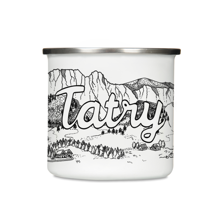 Kubek emaliowany - Tatry