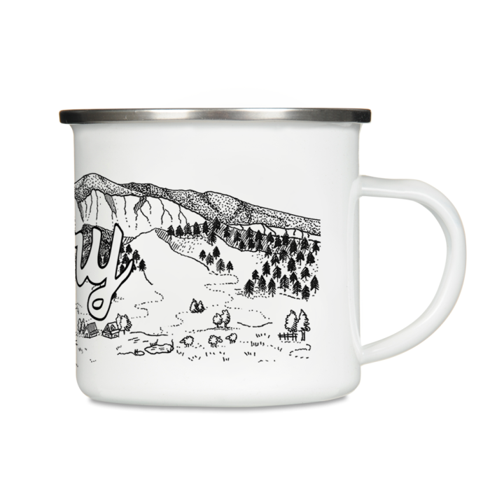 Kubek emaliowany - Tatry