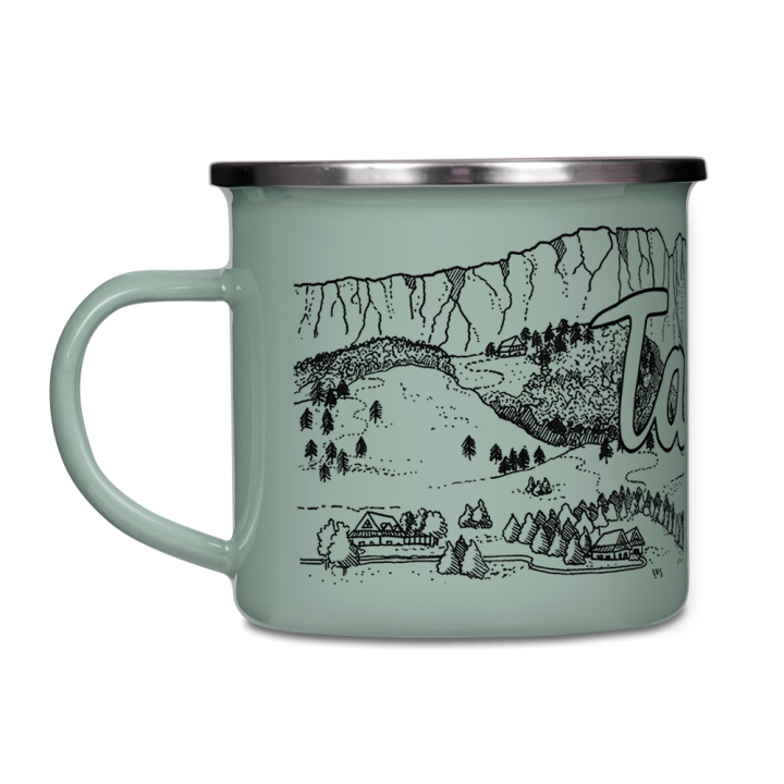 Kubek emaliowany -  Tatry