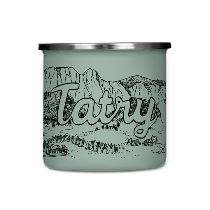 Kubek emaliowany -  Tatry