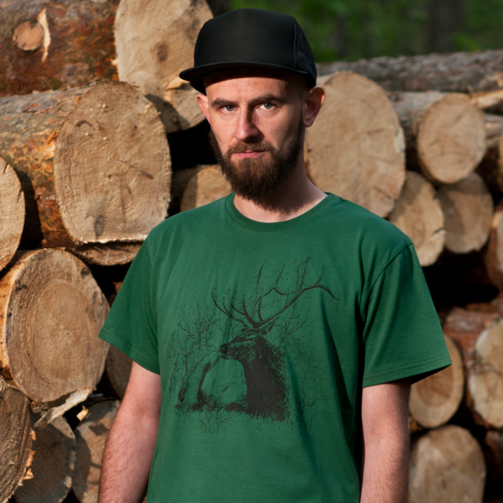 Koszulka męska - Jeleń