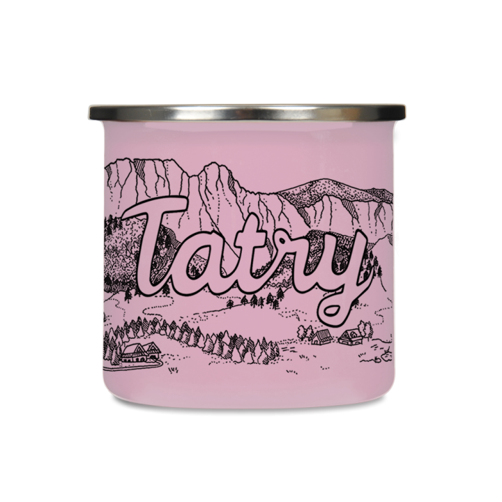 Kubek emaliowany -  Tatry