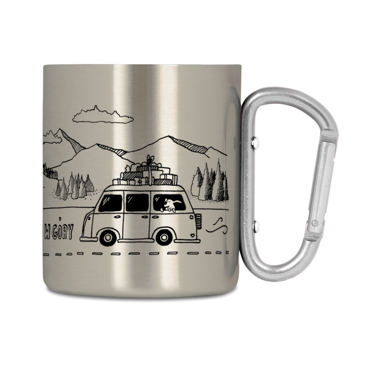 Kubek metalowy - Rzućmy wszystko, jedźmy w góry