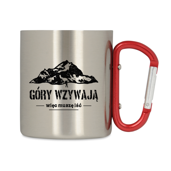 Kubek metalowy - Góry wzywają, więc muszę iść