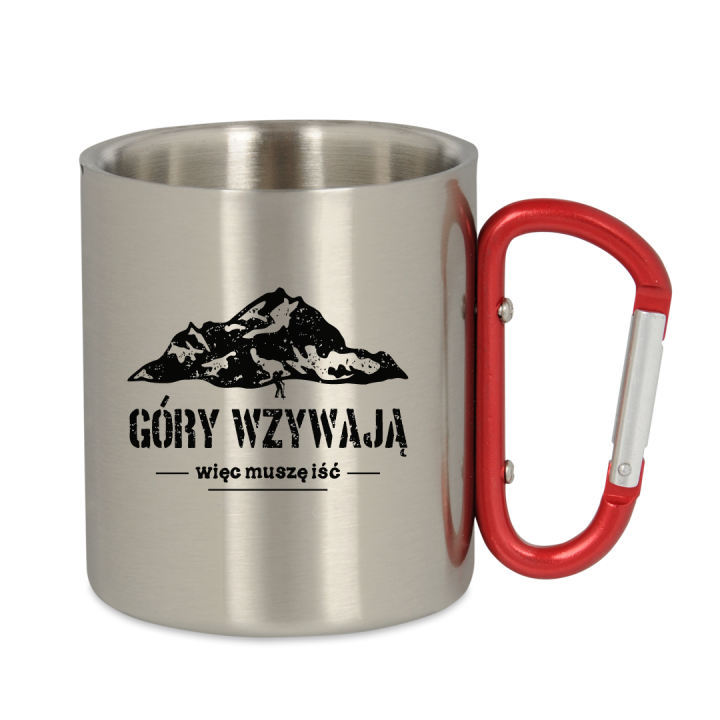 Kubek metalowy - Góry wzywają, więc muszę iść