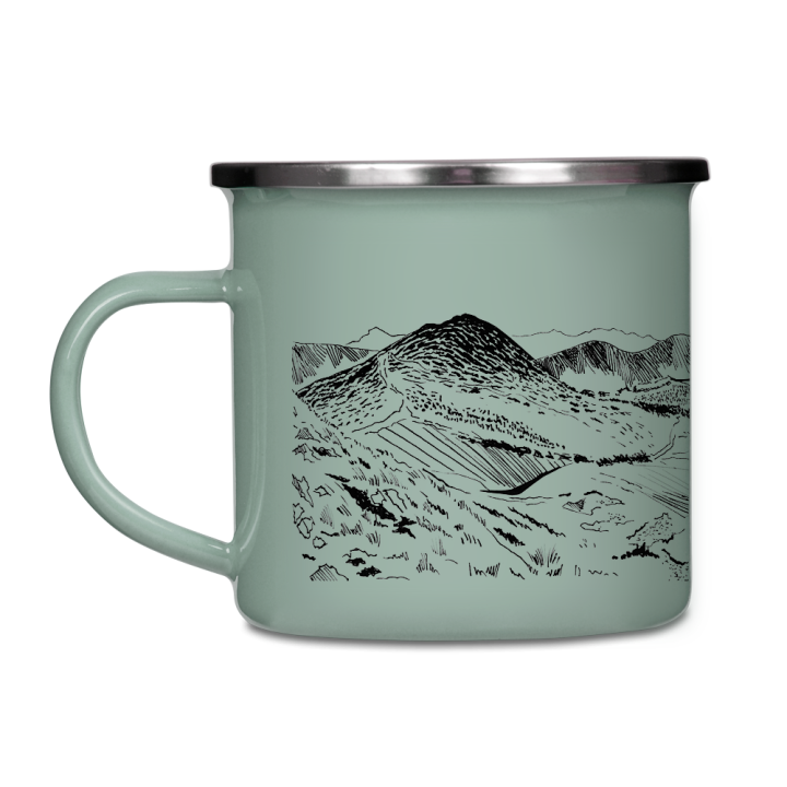 Kubek emaliowany - Bieszczady