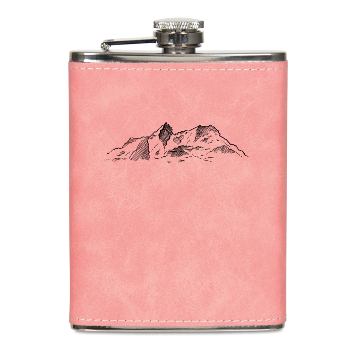 Piersiówka w ekoskórze 200 ml