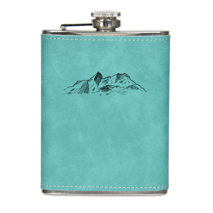 Piersiówka w ekoskórze 200 ml