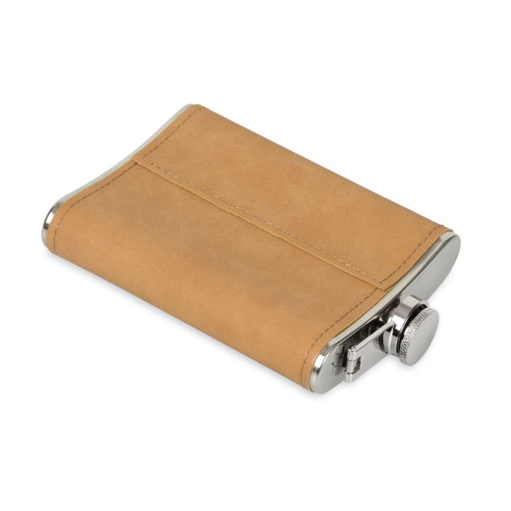 Piersiówka w ekoskórze 200 ml