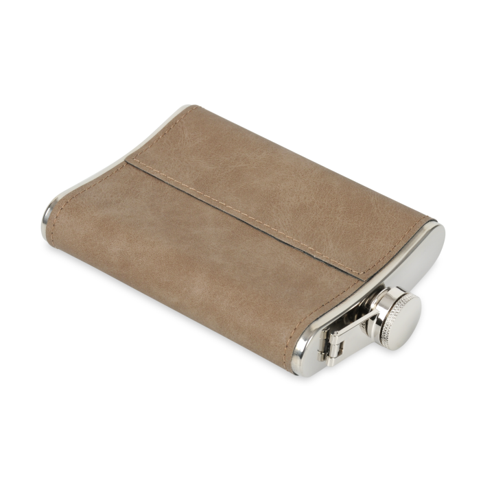 Piersiówka w ekoskórze 200 ml