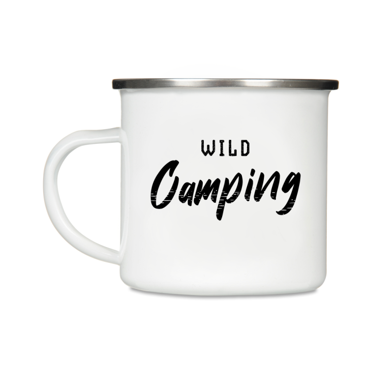 Kubek emaliowany - Wild Camping