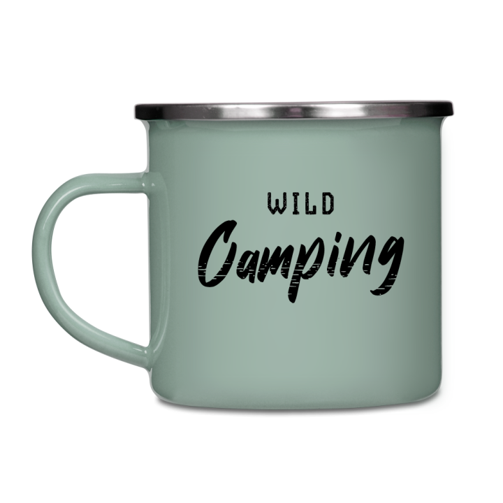 Kubek emaliowany - Wild Camping