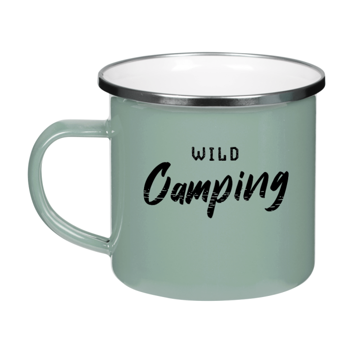 Kubek emaliowany - Wild Camping