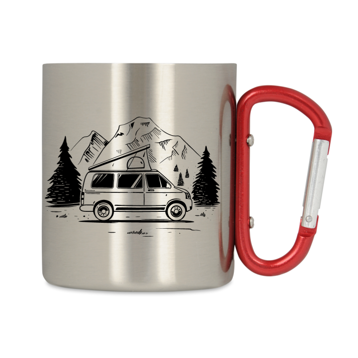 Kubek metalowy- Wild Camping