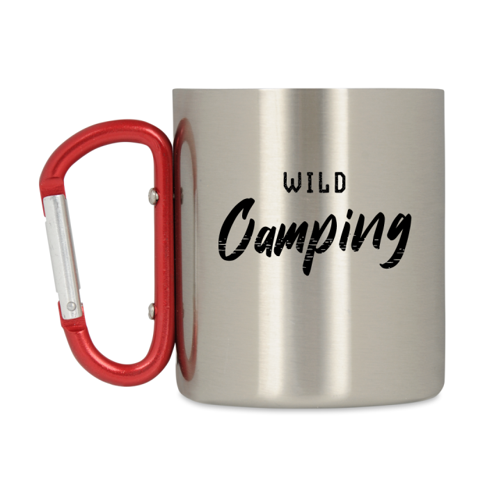 Kubek metalowy- Wild Camping