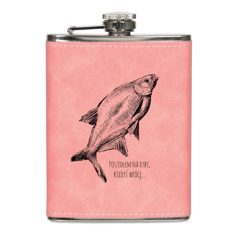 Piersiówka w ekoskórze 200 ml