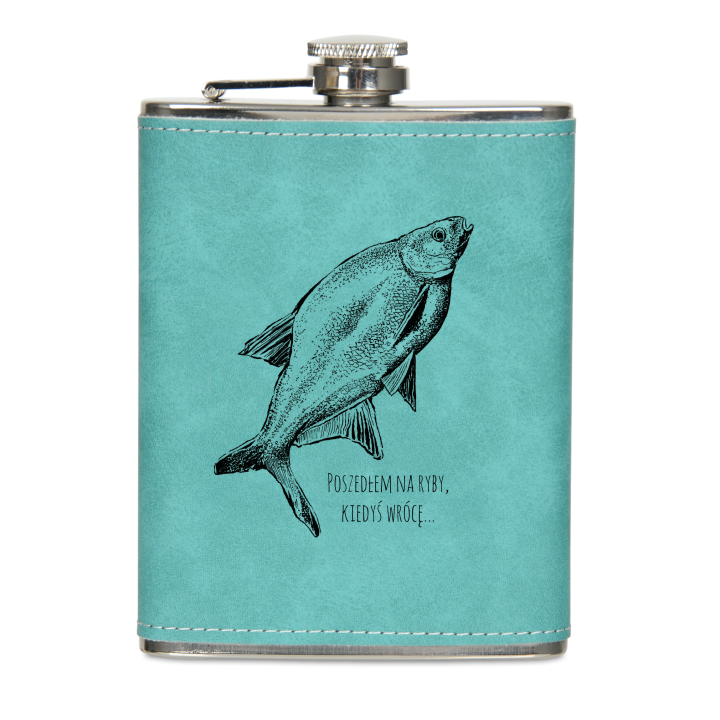 Piersiówka w ekoskórze 200 ml