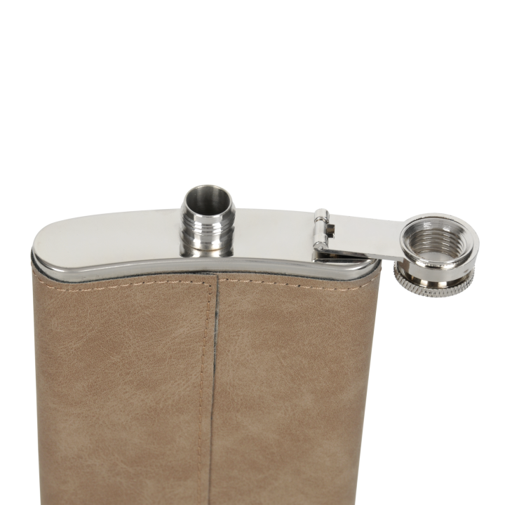 Piersiówka w ekoskórze 200 ml