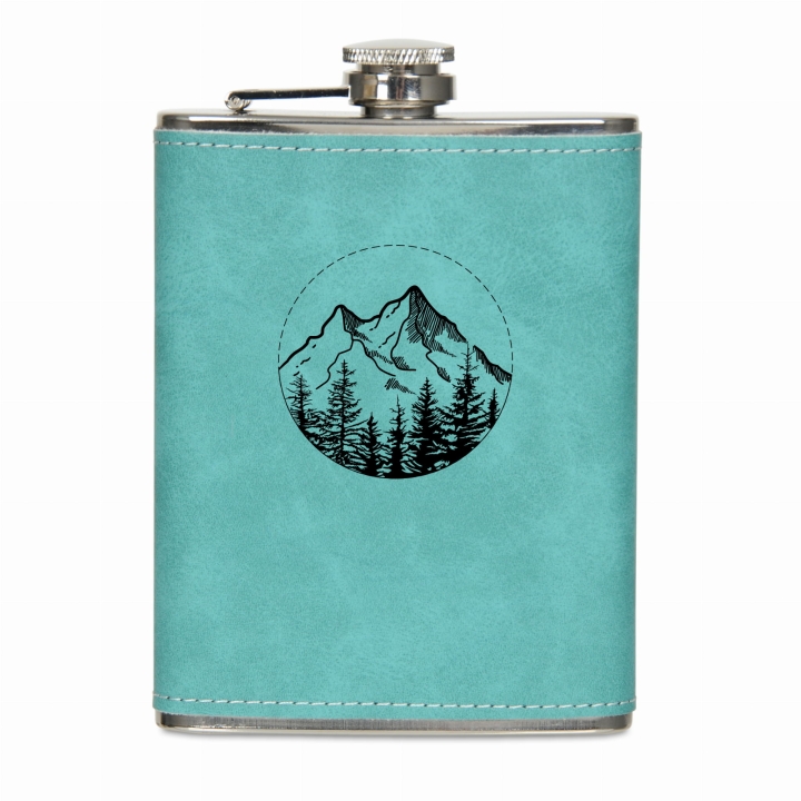 Piersiówka w ekoskórze 200 ml