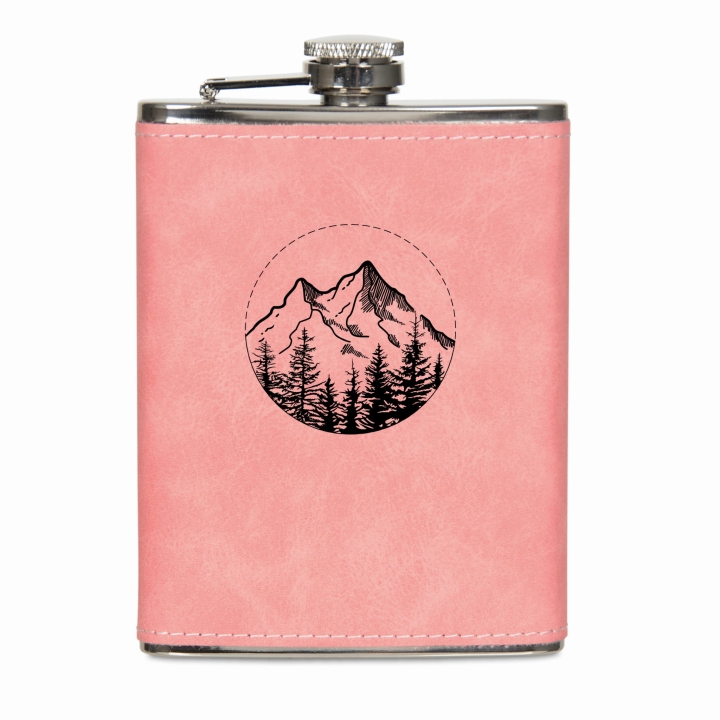 Piersiówka w ekoskórze 200 ml