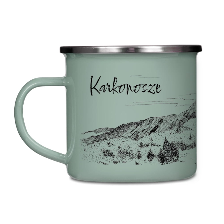 Kubek emaliowany - Karkonosze