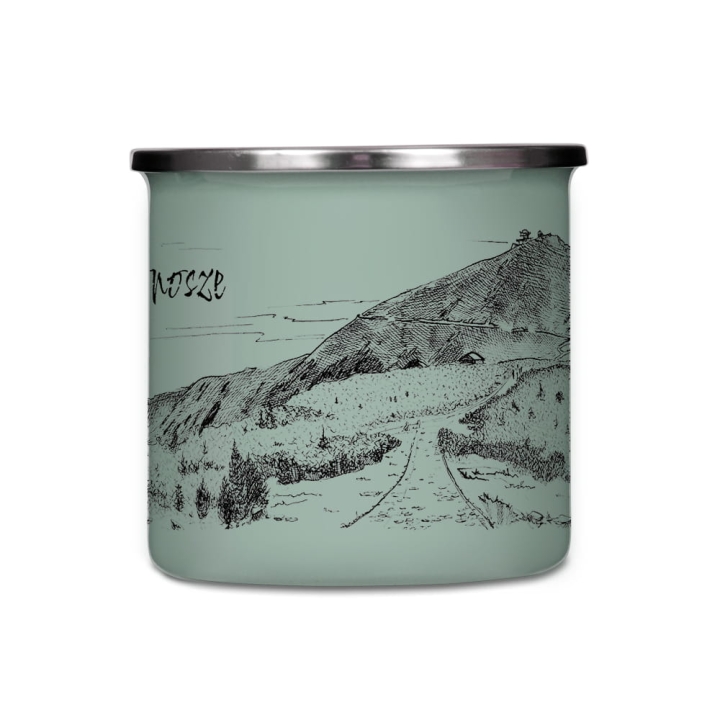 Kubek emaliowany - Karkonosze