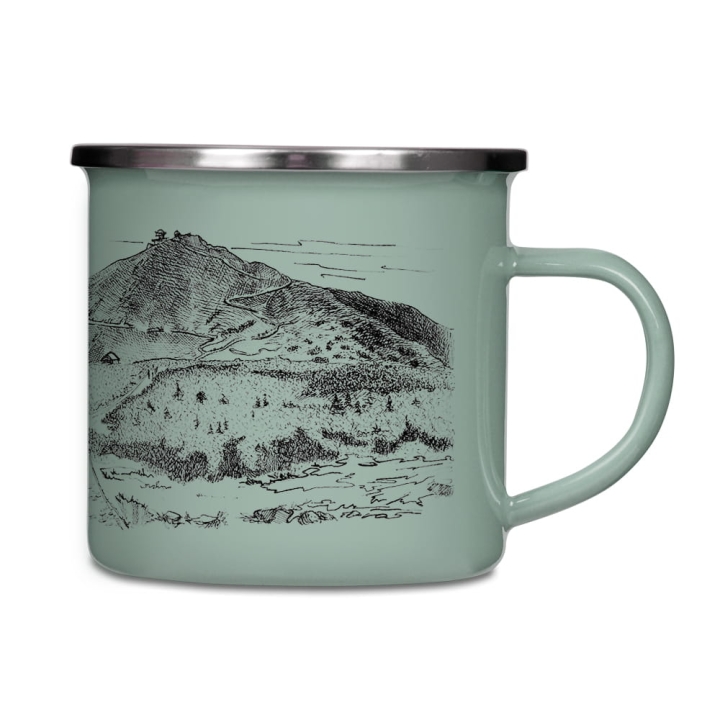 Kubek emaliowany - Karkonosze