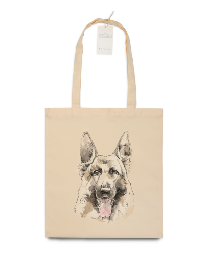 Torba na zakupy z Owczarkiem Niemieckim