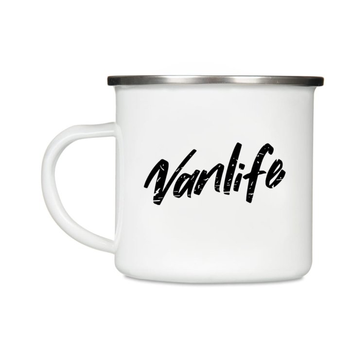 Kubek emaliowany - Vanlife