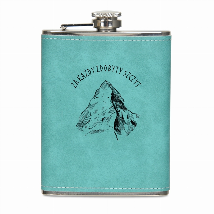 Piersiówka w ekoskórze 200 ml