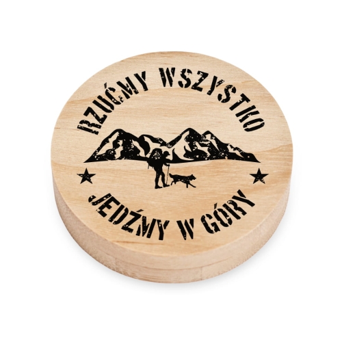 Otwieracz drewniany - Rzućmy wszystko, jedźmy w góry