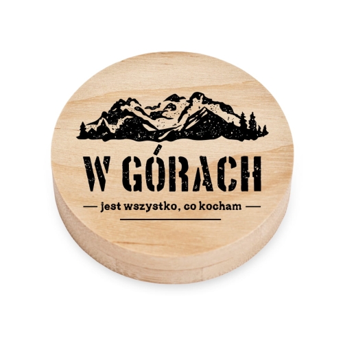 Otwieracz drewniany W górach jest wszystko co kocham