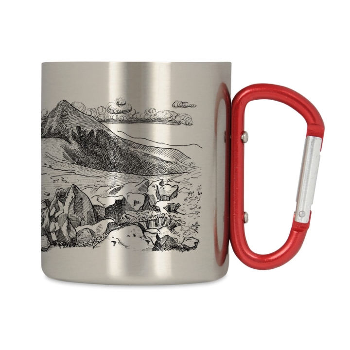 Kubek metalowy - Kocham góry