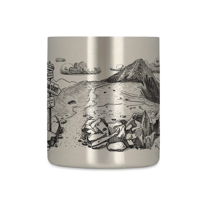 Kubek metalowy - Kocham góry