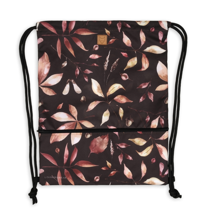 Worko-plecak z kieszenią zewnętrzną - Jesienne liście