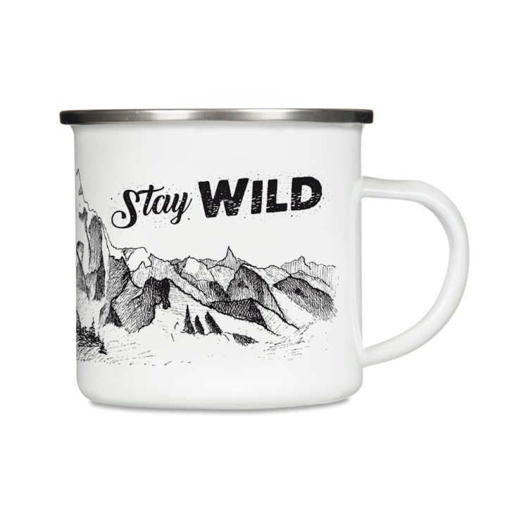 Kubek emaliowany - Stay Wild