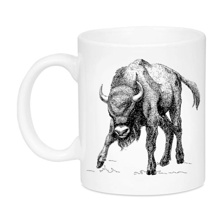 Kubek ceramiczny - Żubr