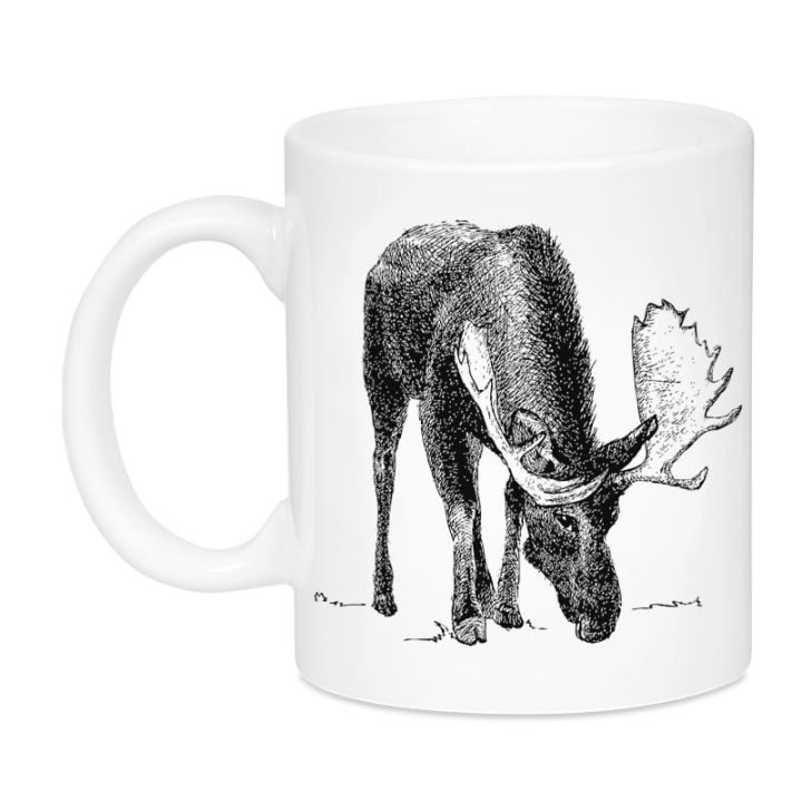 Kubek ceramiczny - Łoś