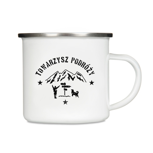 Kubek emaliowany - Towarzysz podróży