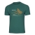 T-Shirt techniczny męski unisex - BRB Gone Hiking - ALPINE GREEN