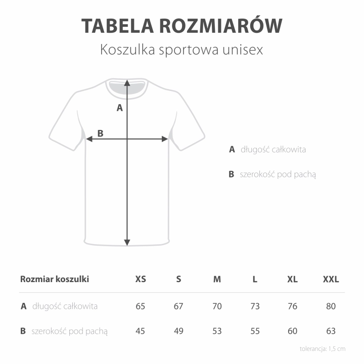 Tabela rozmiarów