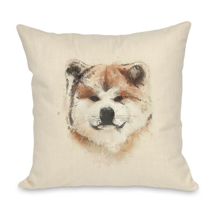 Poszewka na poduszkę - Akita Inu