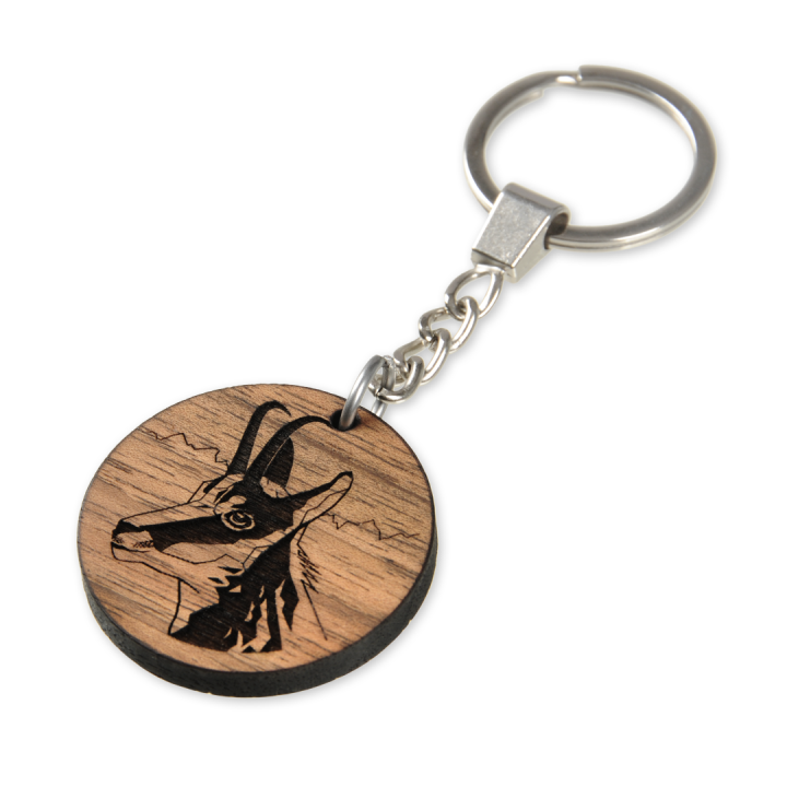 Brelok drewniany - Kozica