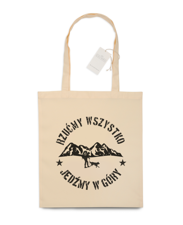 Torba z motywem górskim